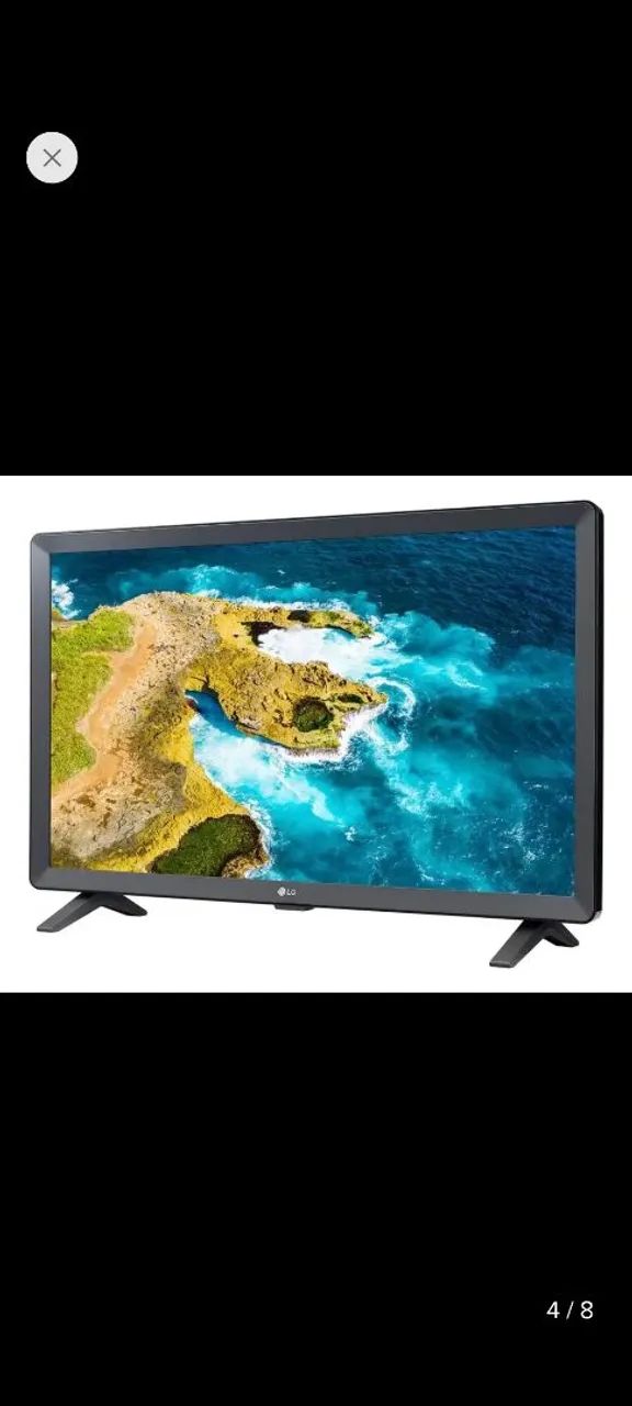 SMARTV 24 POLEGADAS LG COM CONTRLE E SUPORTE DE PAREDE NOVA - Foto 4