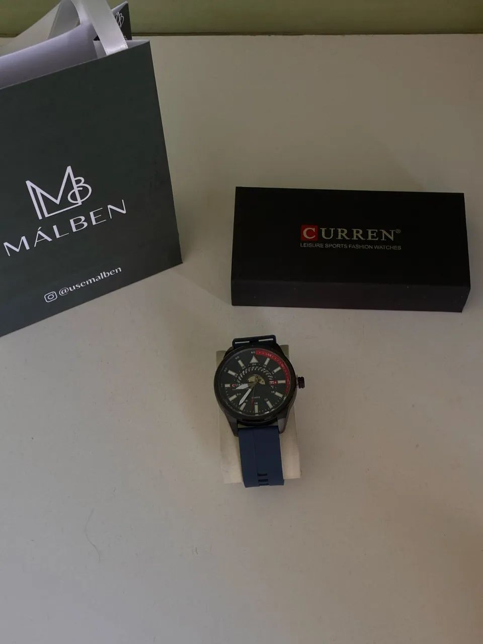 Relógio masculino Curren original 