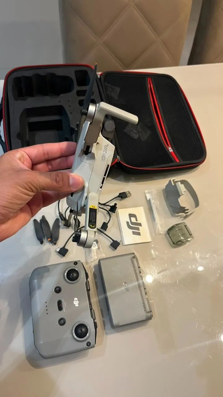 Drone Dji Mini 2 Fly More Combo 4k, Com Gps E 3 Baterias - Foto 4