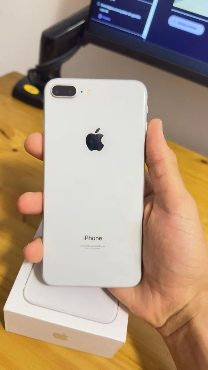 iPhone 8 Plus - 64GB - Muito Conservado - Bateria 87% - Nota
