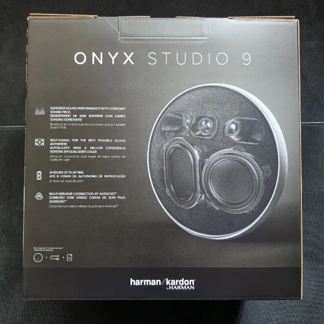 Caixa de Som Harman Kardon Onyx Studio 9 - Preto (Novo, Lacrado