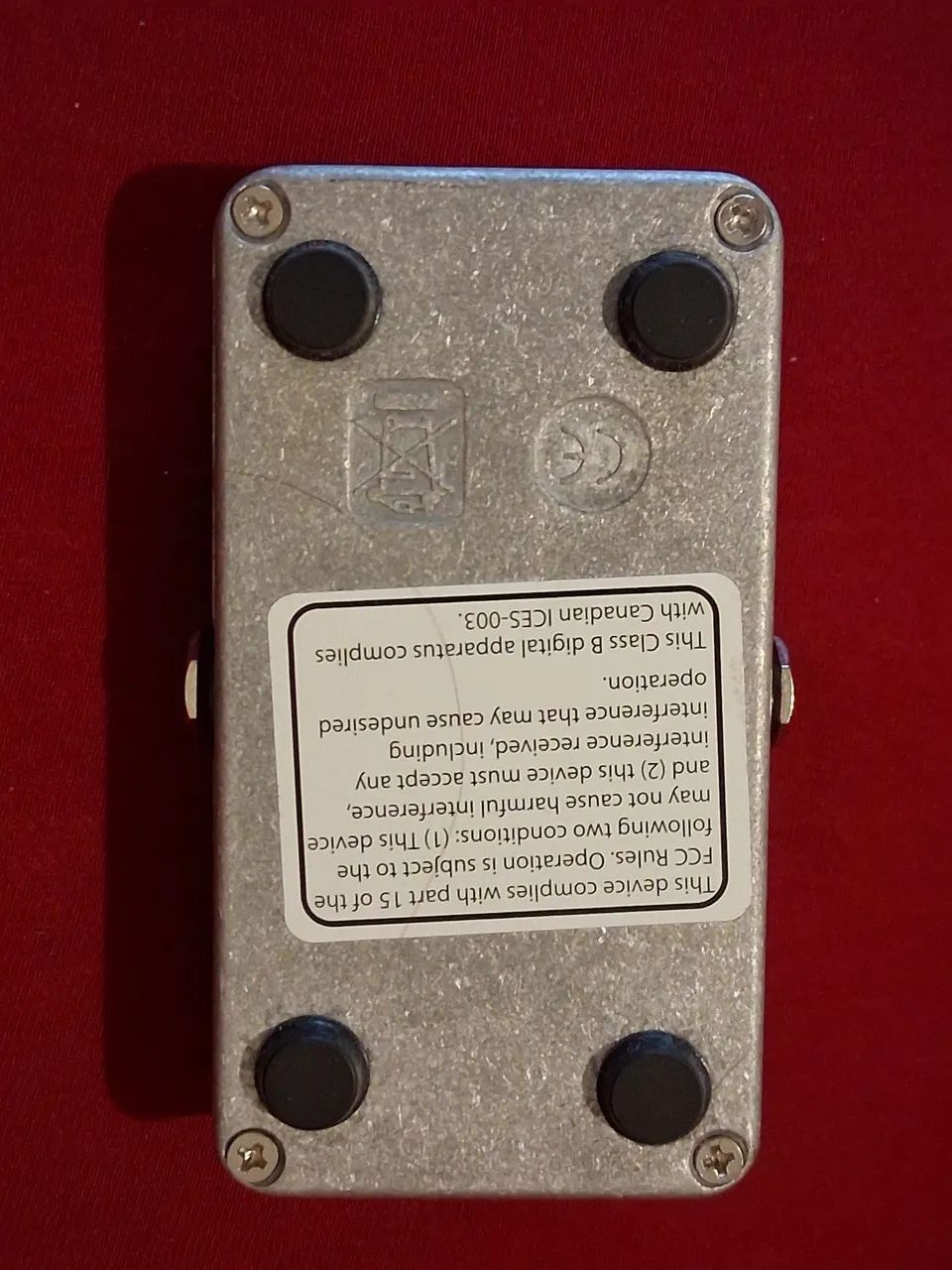Pedal Neo Clone Electro Harmonix Chorus EHX - Instrumentos