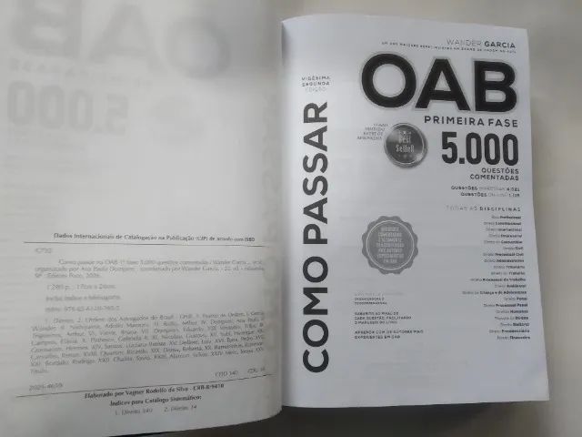 Livro Como passar na OAB 2026 - Foto 5