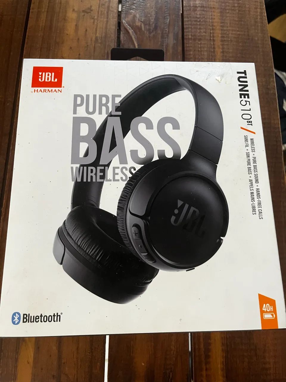 Fone de ouvido Bluetooth JBL TUNE510BT
