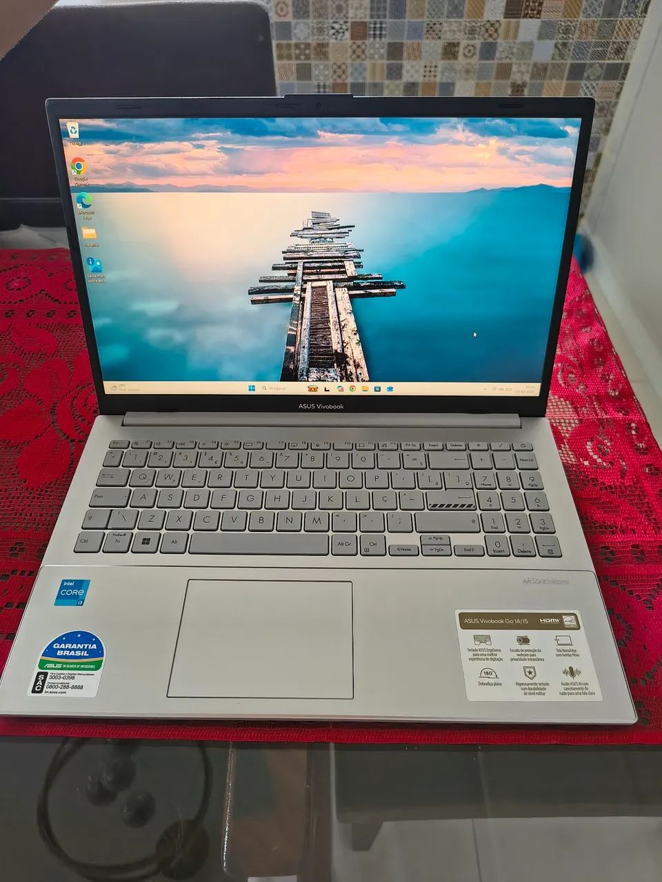 Notebook Asus i3-N305 Vivobook 4g Windows 11
