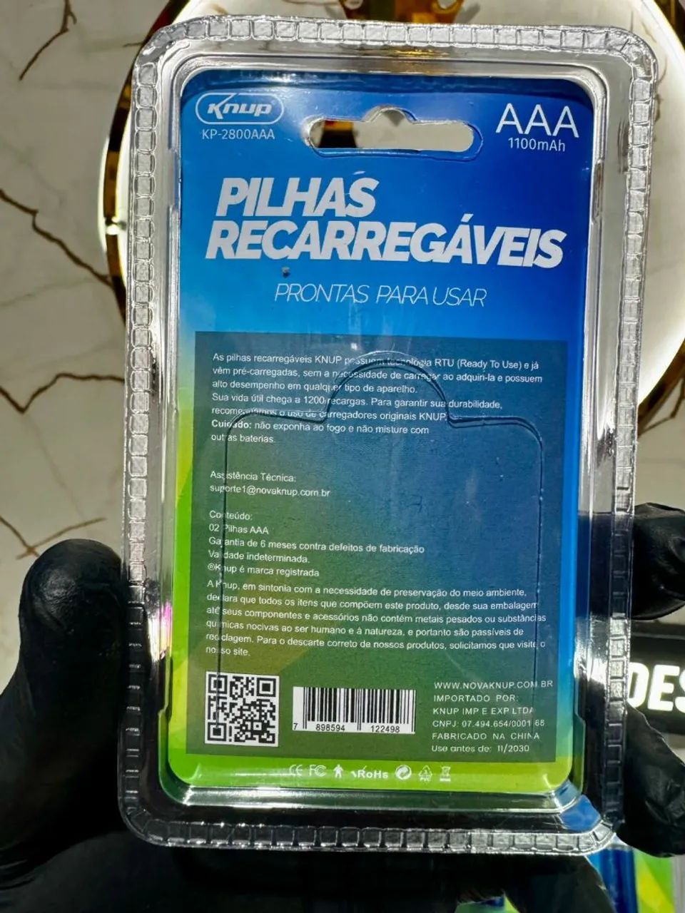 Pilhas recarregáveis palito  - Foto 2