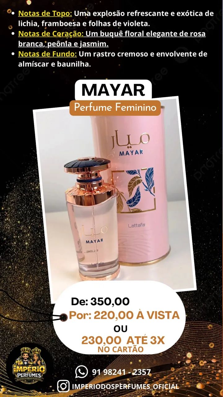 Perfume Árabe Mayar