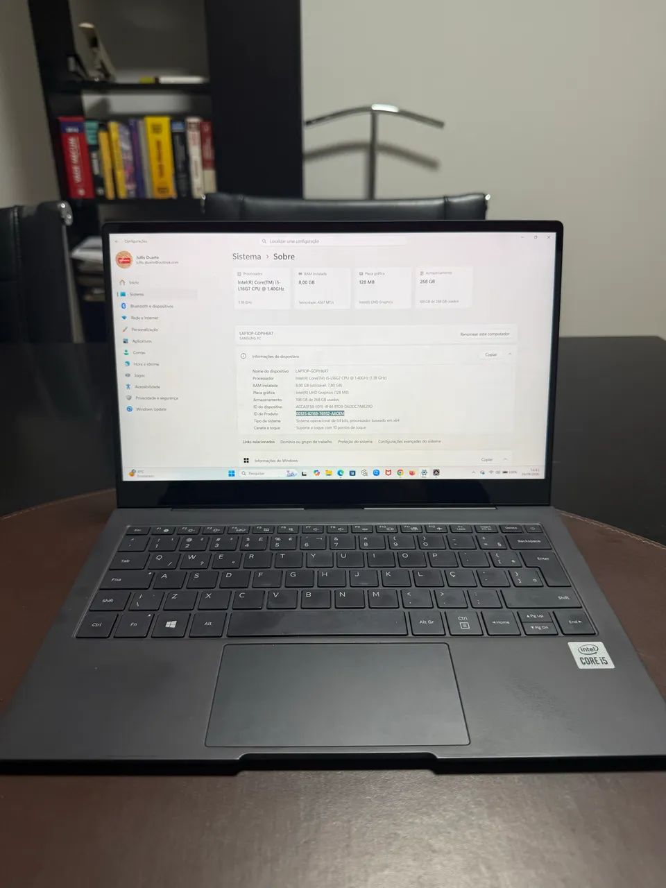 Notebook Samsung Book 