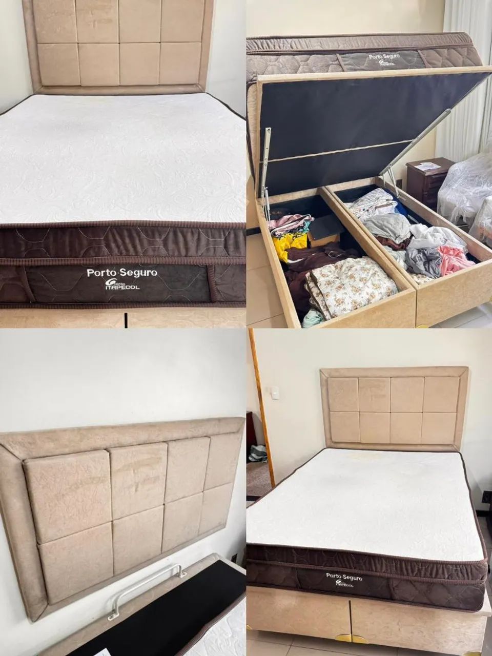 Cama Casal Baú 