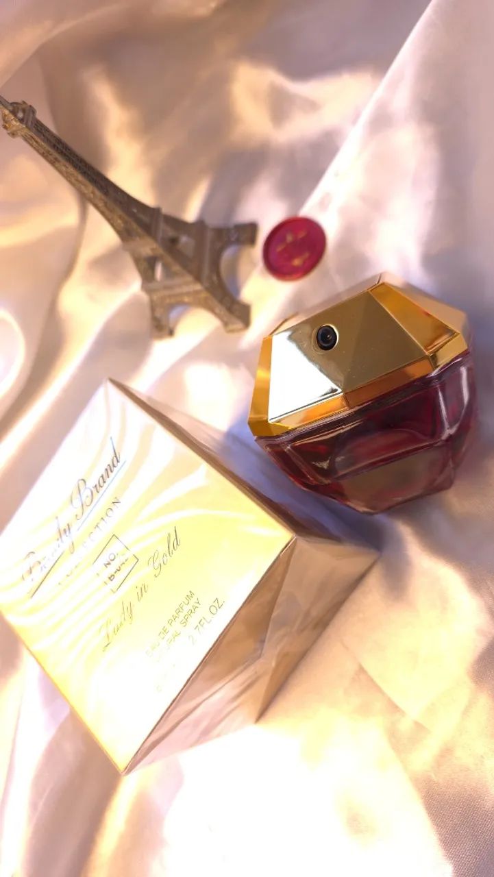 Perfume Lady In Gold Beauty Brand 80ml Edp No. B-042