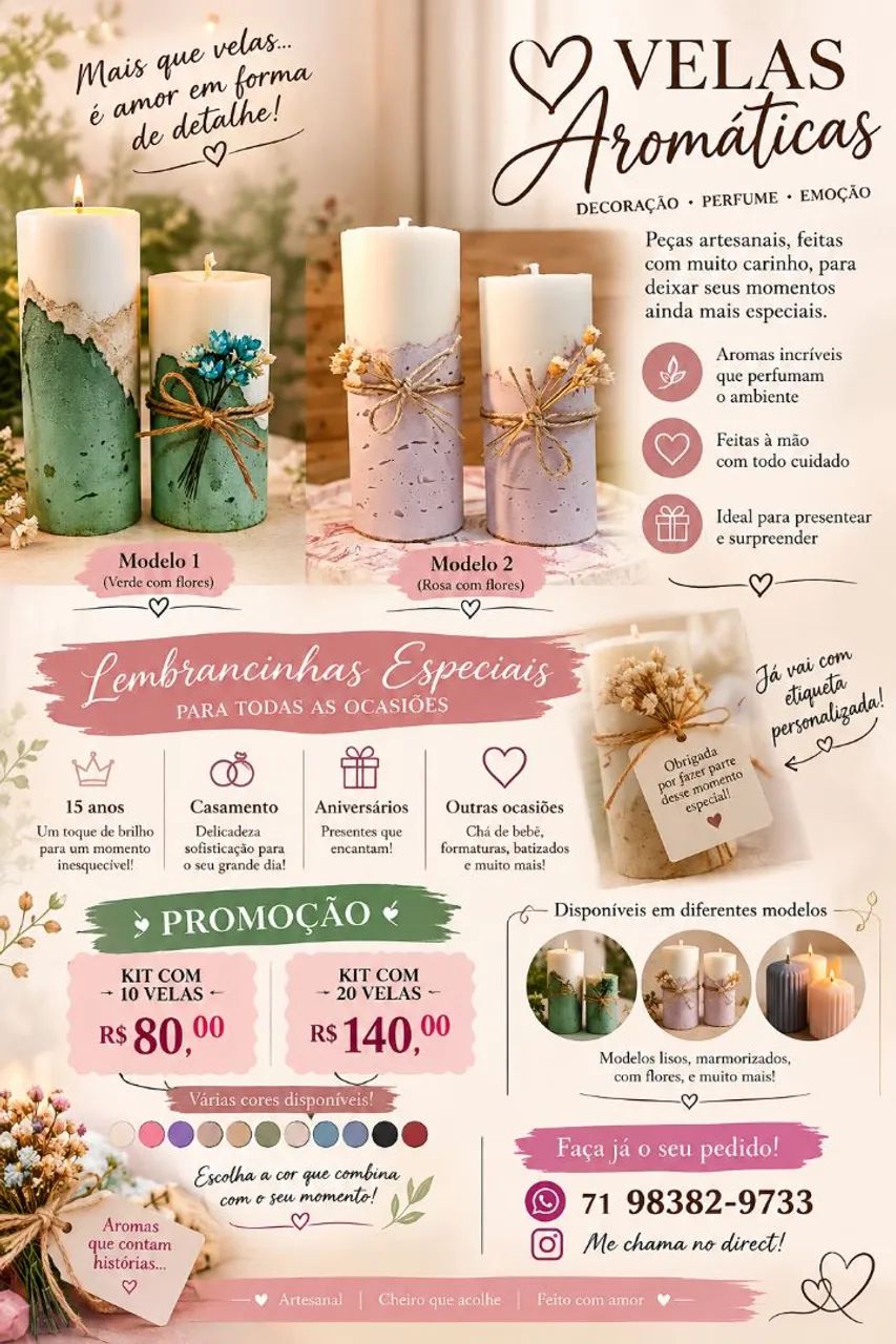 Velas aromáticas personalizada  - Foto 2