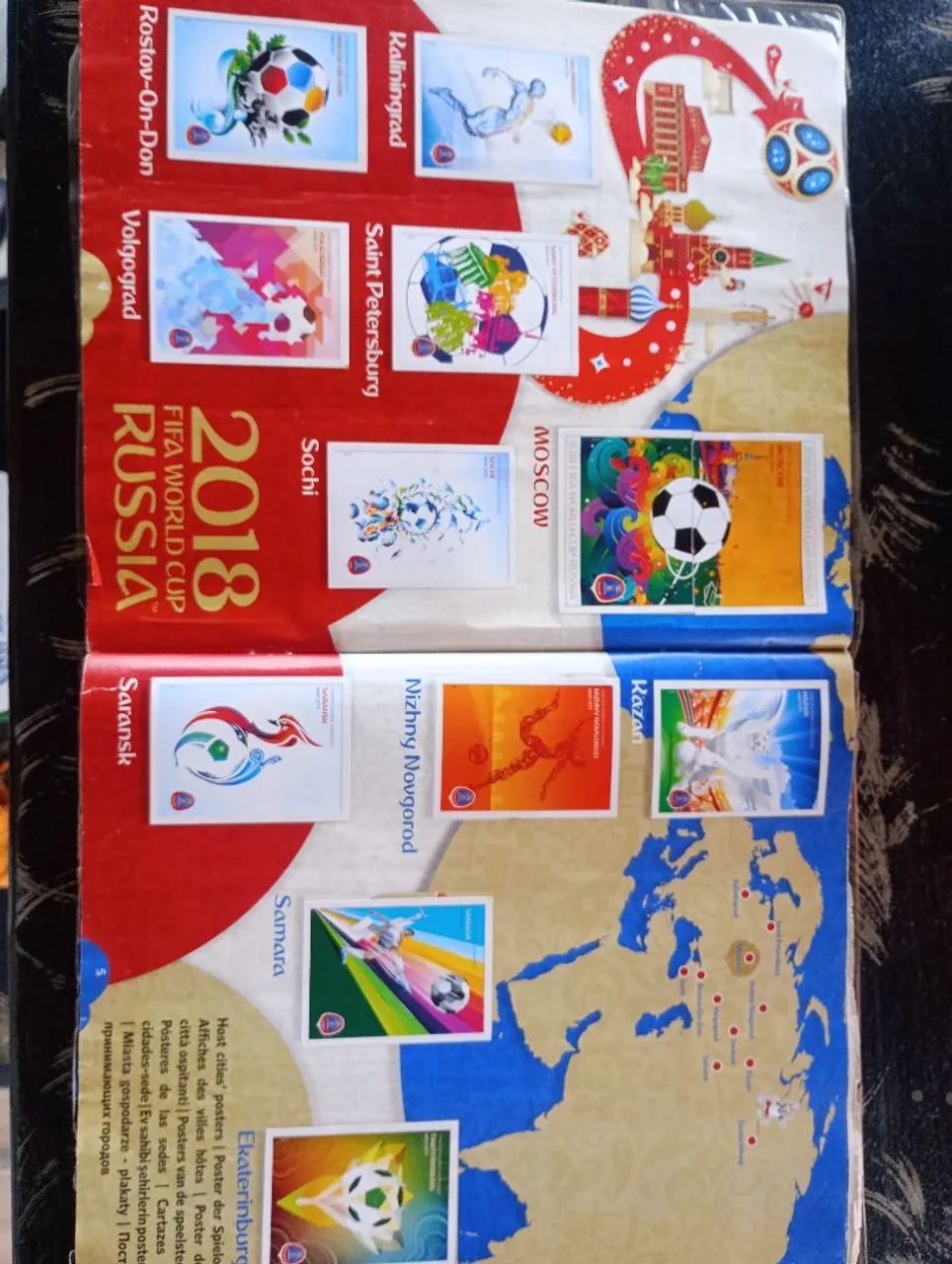 Álbum completo Fifa Word cup Russia 2018