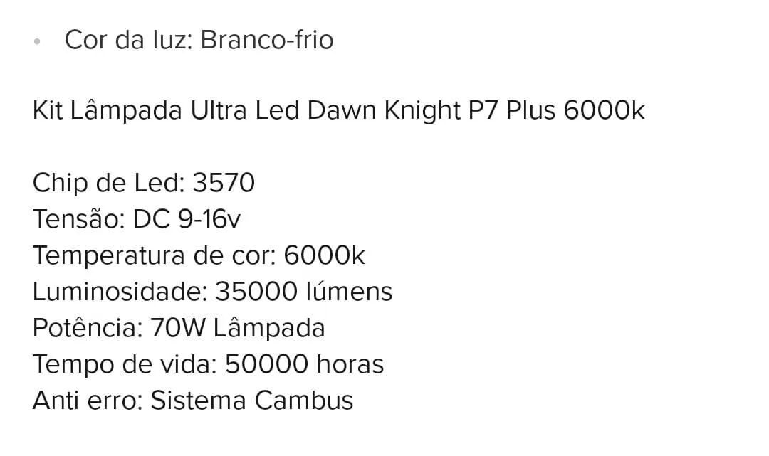 Lâmpada Led H1 - Foto 4