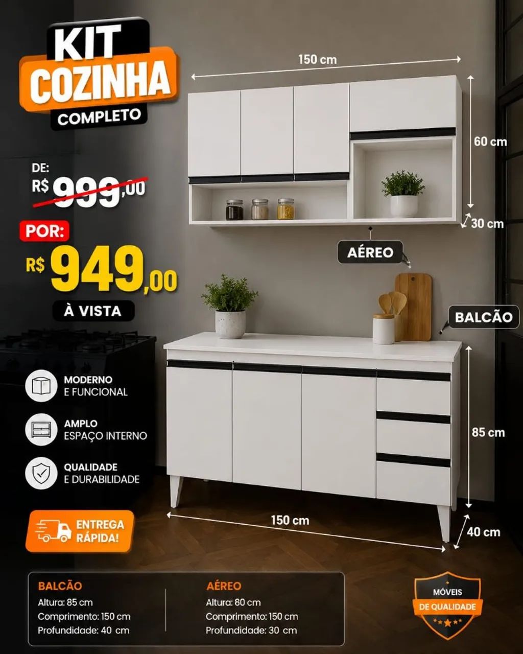 KIT COZINHA  - Foto 2