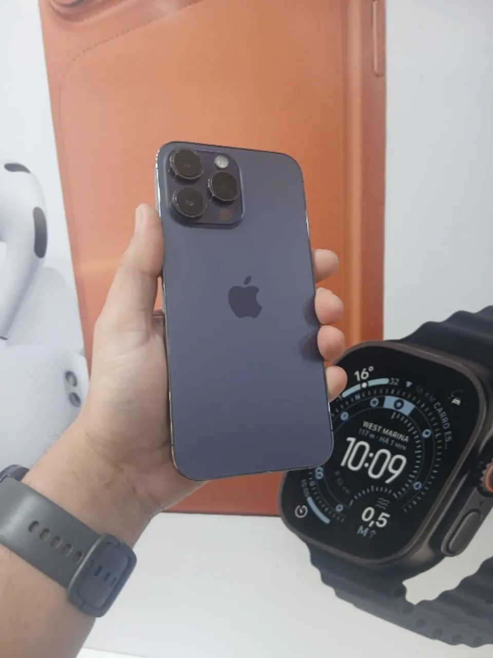 IPHONE 14 PRO MAX 128GB - Bateria 86% - ROXO - Foto 2