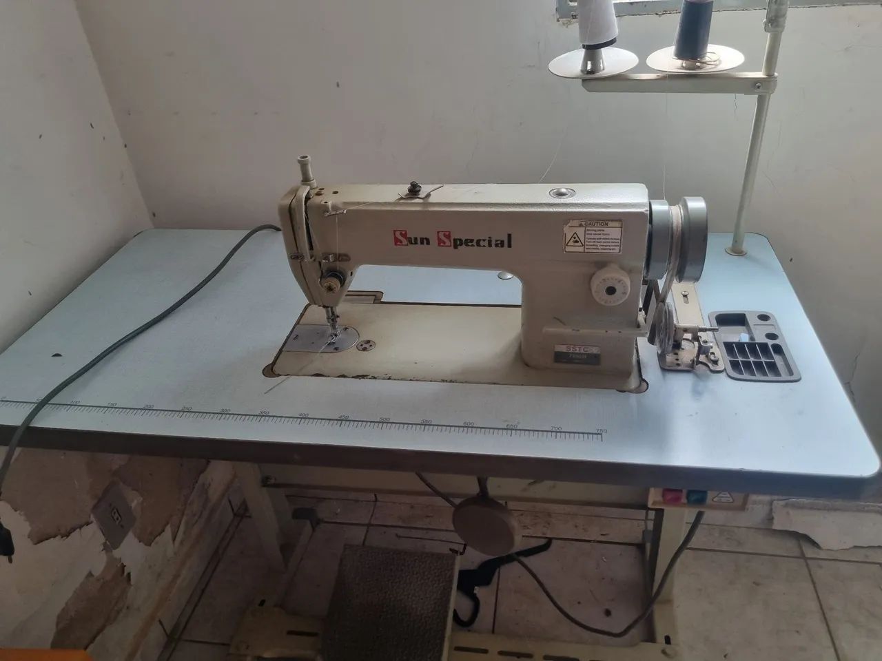 Maquina reta industrial  - Foto 5