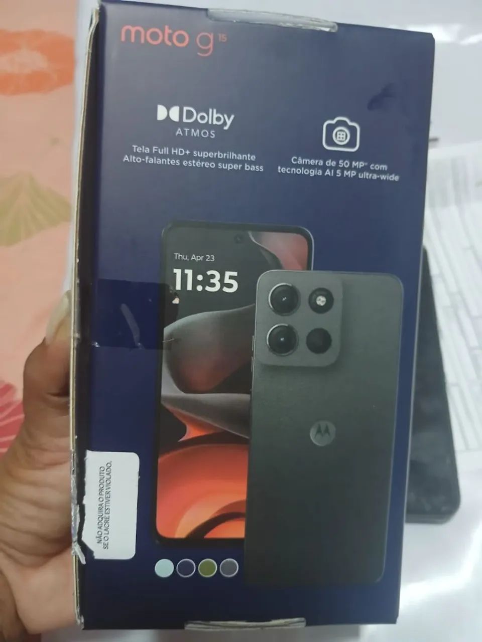 Moto G15 256 GB Com Nota Fiscal  - Foto 5