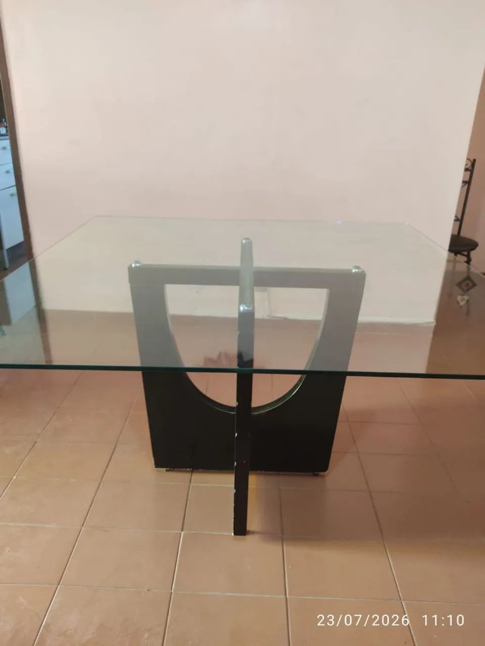 Mesa de vidro 