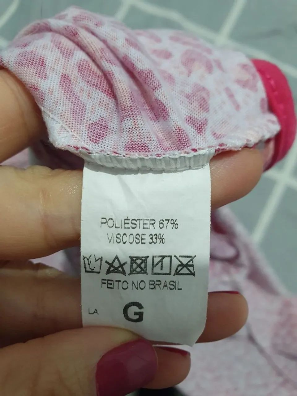 Camisola feminina oncinha rosa g - Foto 3