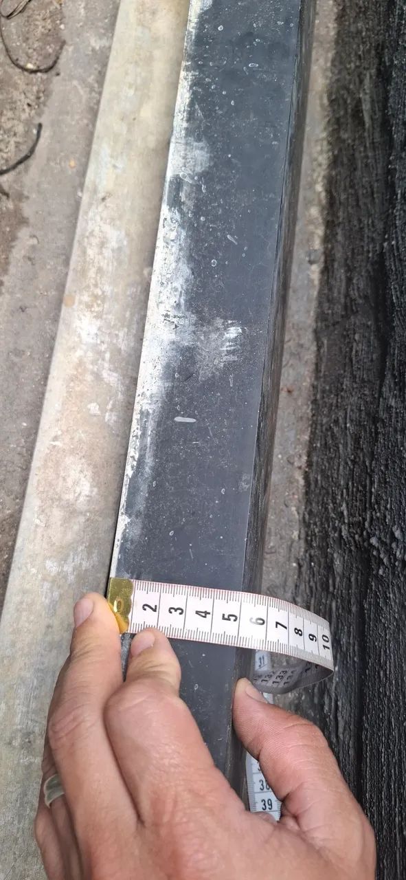 Viga em alumínio anodizado 10cm x 5cm - Foto 4