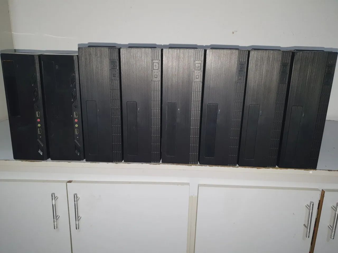 Lote com 8 (Oito) computadores Intel Core i3 e I5 Ddr3 Hd 1 Tera Byte Funcionando. Leiam!