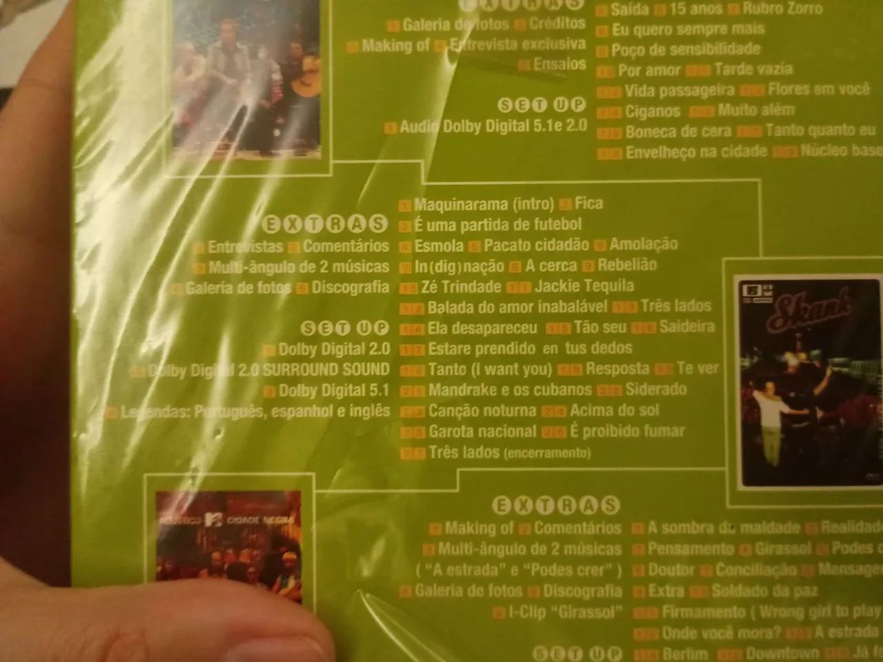 Dvd MTV Skank ,irá ,cidade negra e jota Quest  - Foto 5