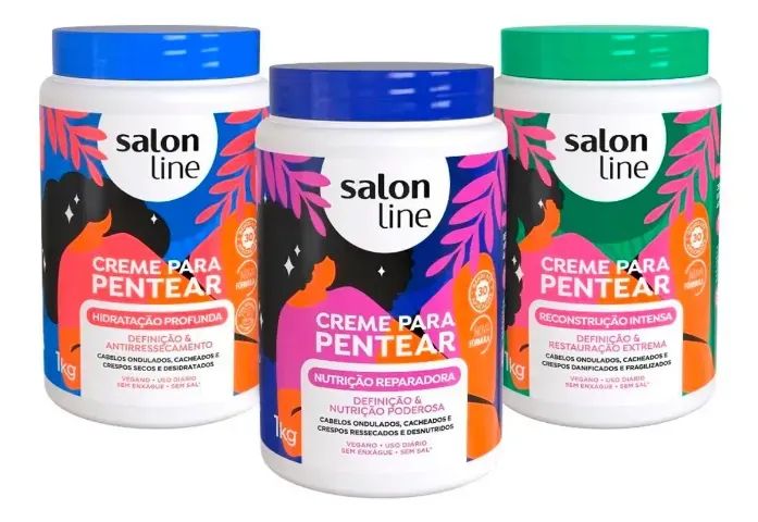  cremes para pentear Salon Line
