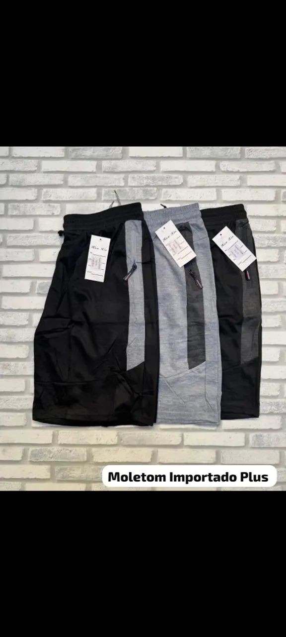 short nylon moleton plus sizes do g1 ao g3 - Foto 2