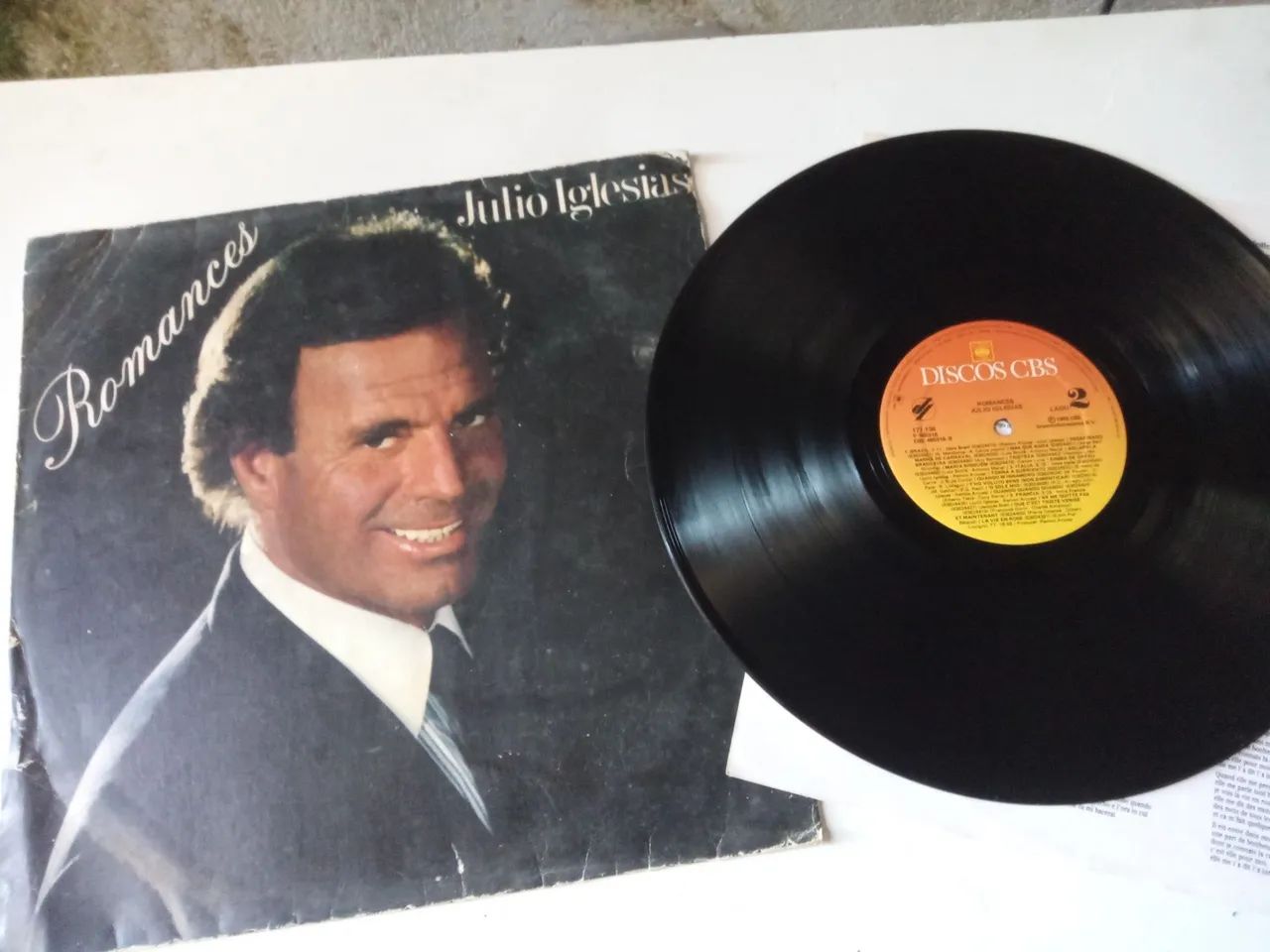 LP Julio Iglesias Romance  - Foto 3