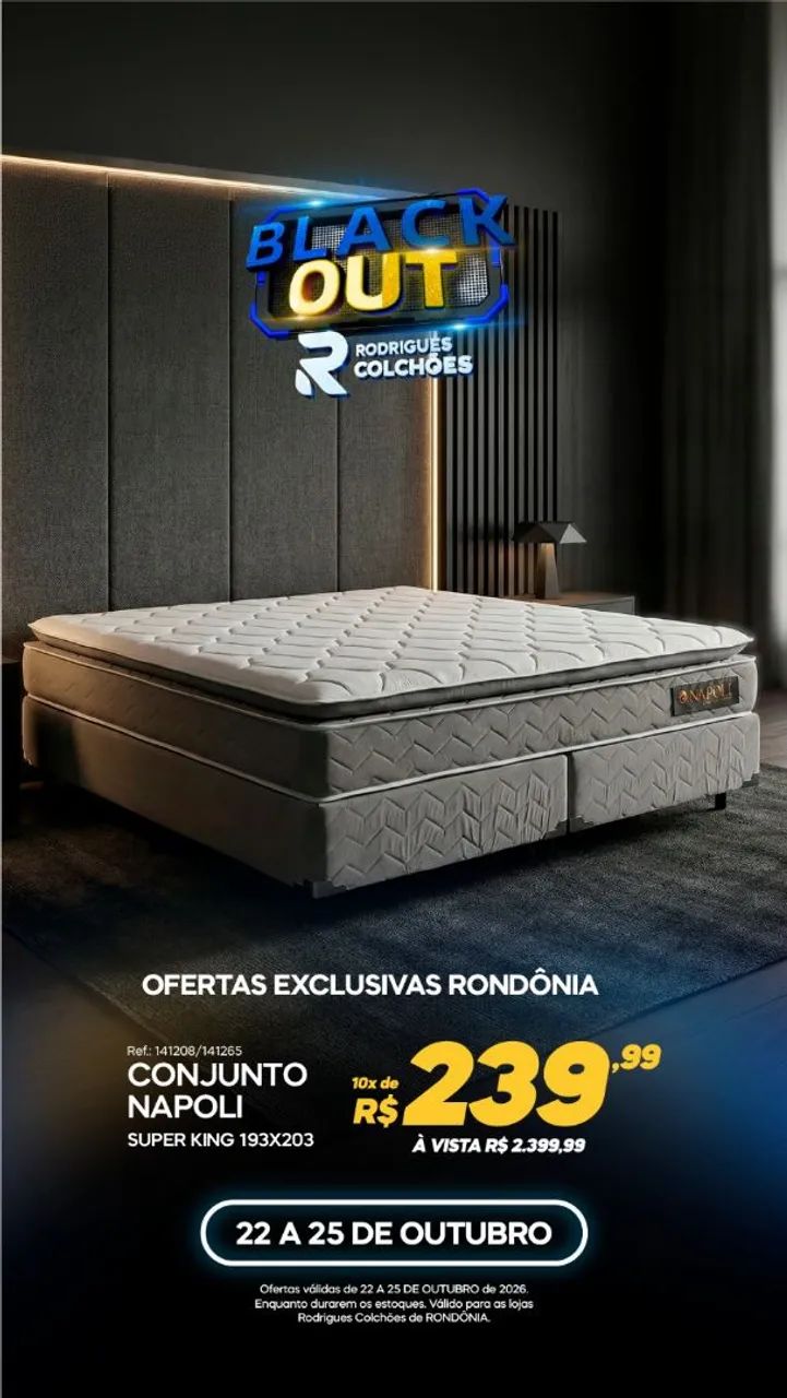 ? CAMA COMPLETA COM CONFORTO E QUALIDADE! ? OFERTA IMPERDÍVEL ? COMPRE JÁ A SUA! - Foto 2