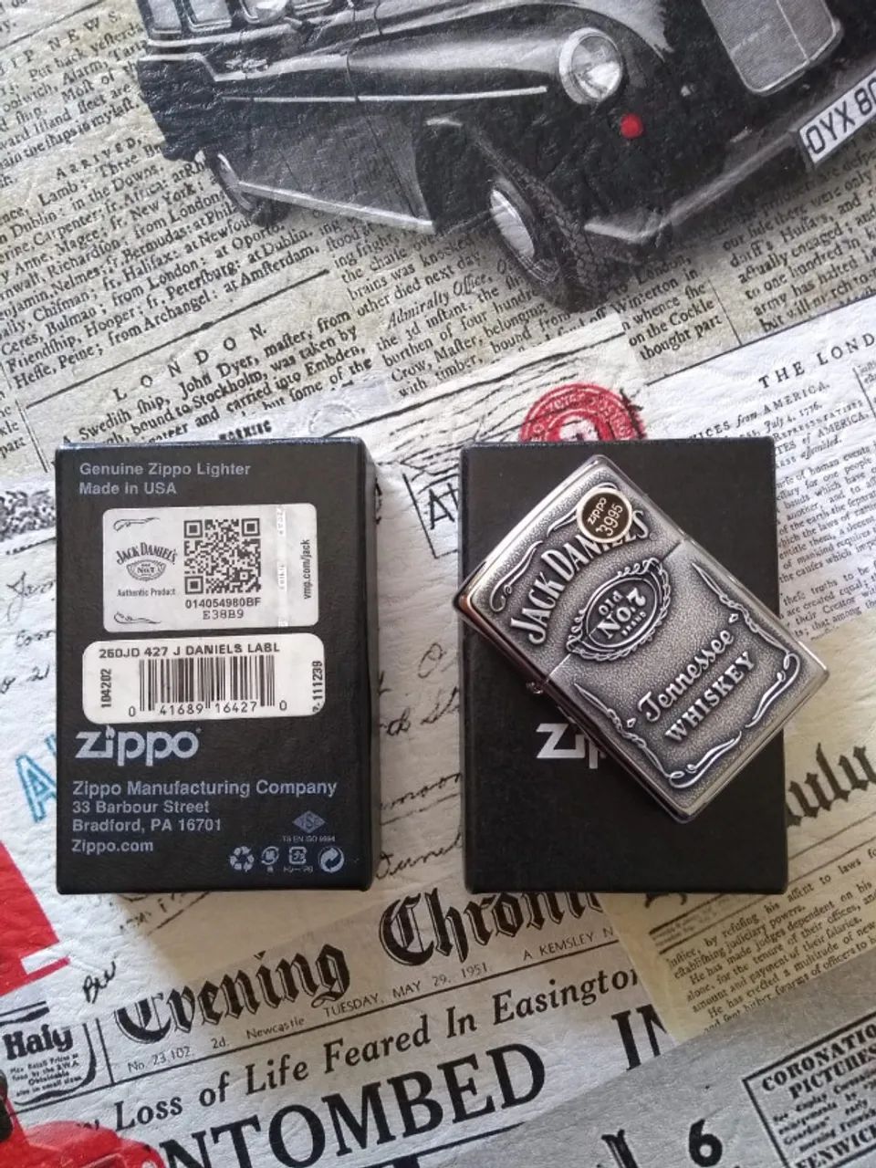 Isqueiro Zippo - Jack Daniels!!! (Usado) - Foto 4