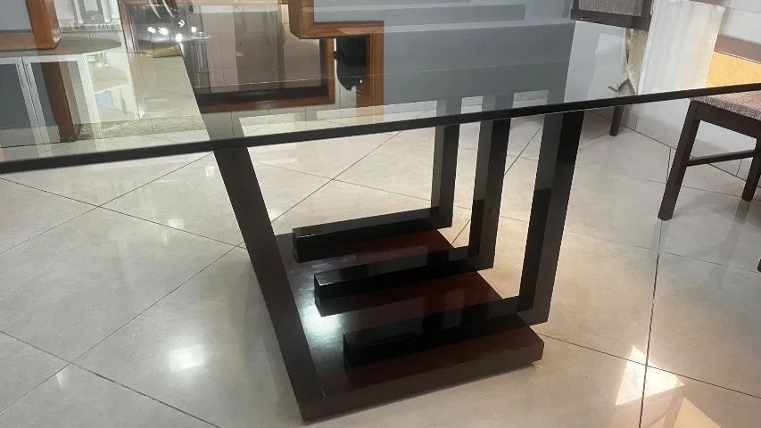 Mesa de jantar com 8 cadeiras  - Foto 4