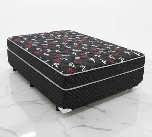 Cama Box Casal Nova com Colchão Cjd Espuma 