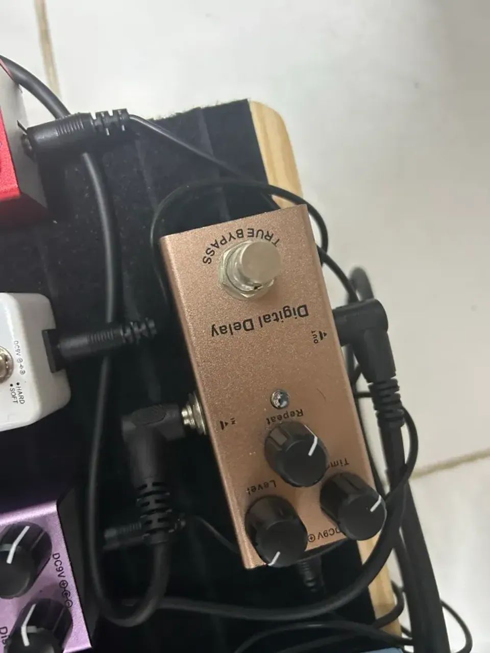 Pedal de guitarra digital delay