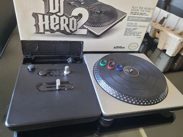 DJ Hero 2 Turntable Nintendo Wii com Jogo Original