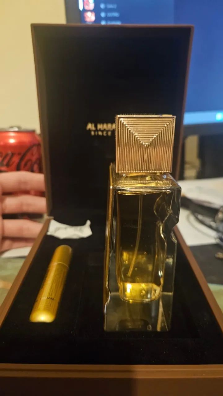 Al haramain oud amber extreme + decanter - Foto 3