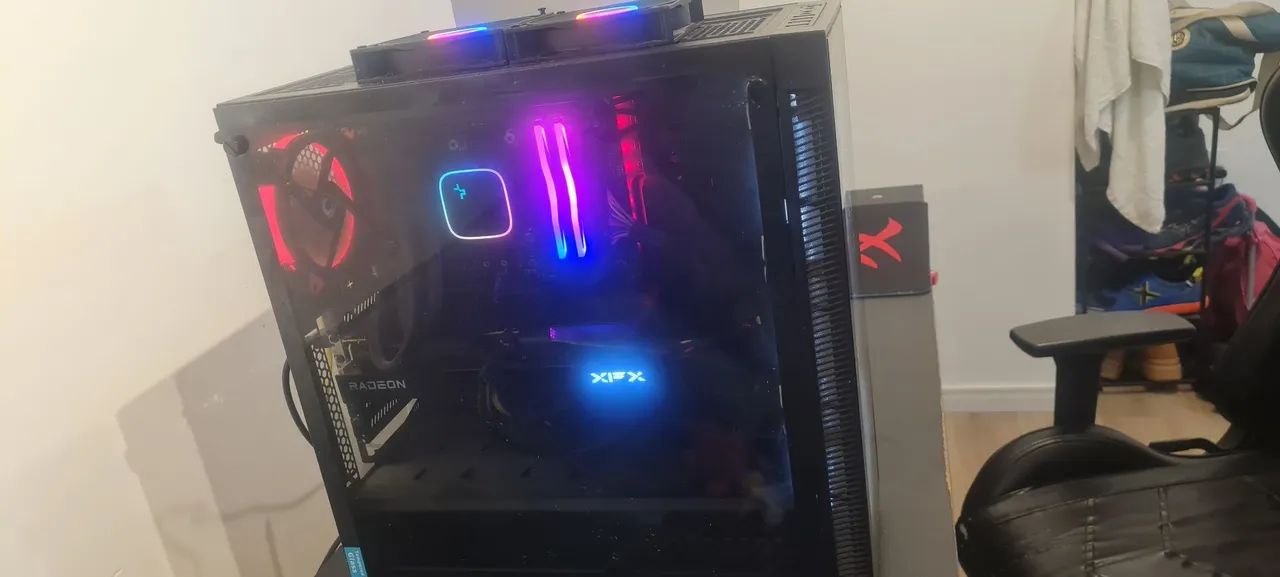 CPU GAMER RYZEN 7 5700X3D E RX 9060XT - Foto 4