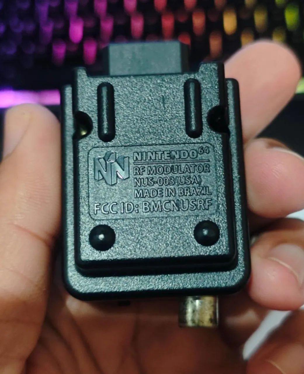 NINTENDO 64 ORIGINAL GRADIENTE NUSM:001(BRA) FUNCIONANDO 100%  - Foto 5