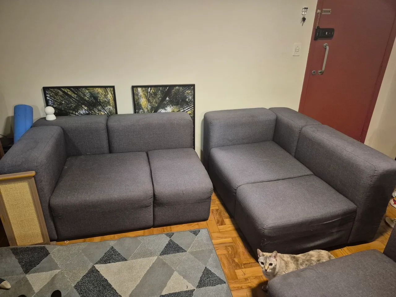 Sofá modular com 3 módulos separados - Foto 2