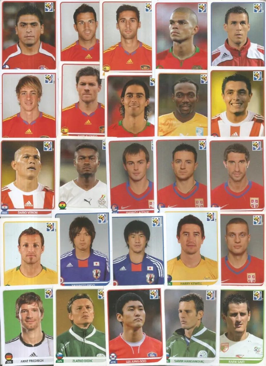 copa 2010 figurinhas selecionadas - 120.00 - Foto 2