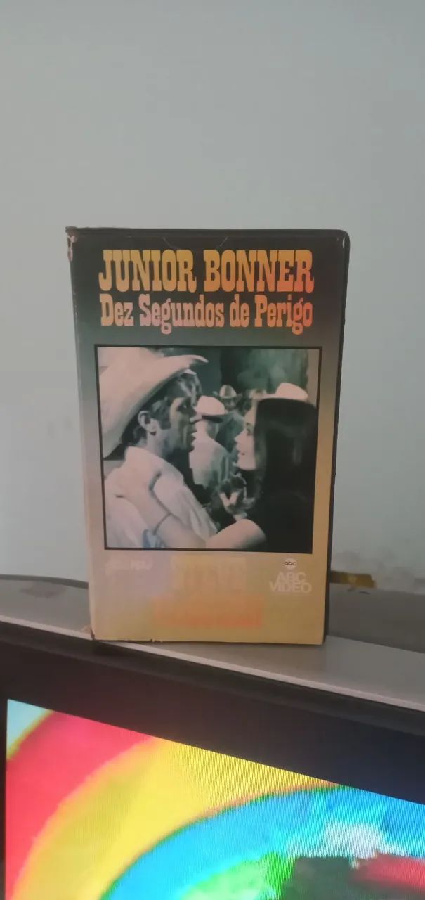 Junior Bonner Dez segundos de perigo Vhs original (Raro)