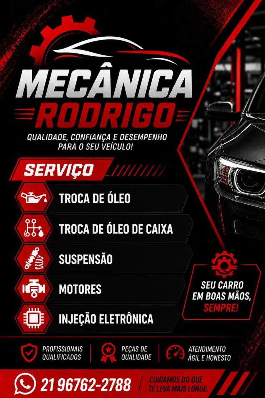 Serviços de Mecânica em Domicílio 