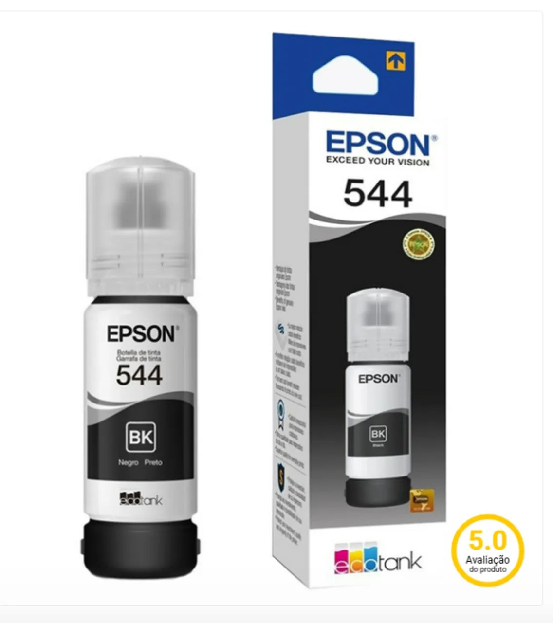 refil epson 544 preto
