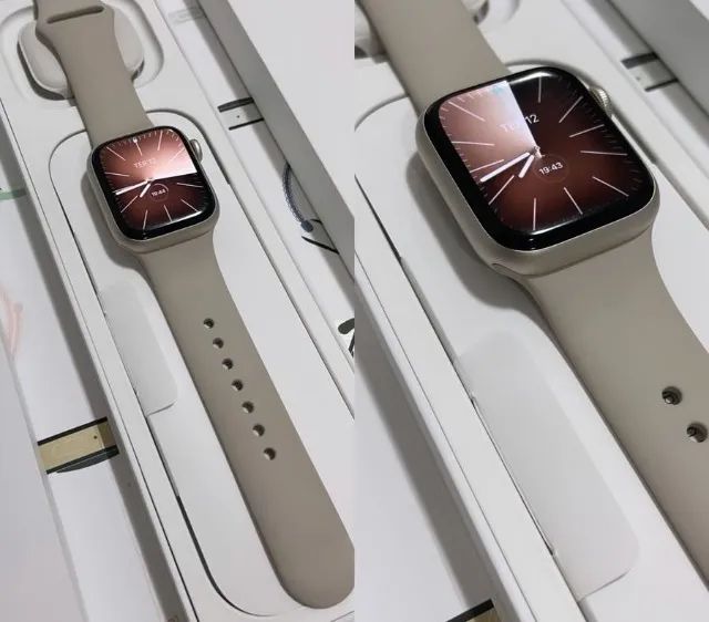 Apple Watch 9 41mm GPS - Starlight - Foto 2
