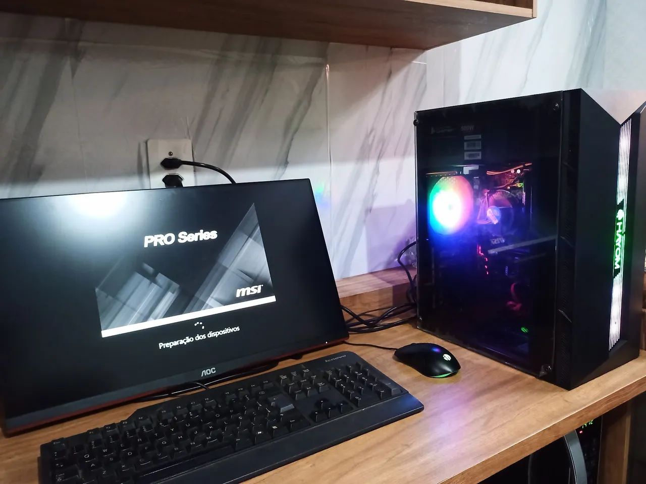 Vendo ou troco PC i3 de 6° - Foto 4
