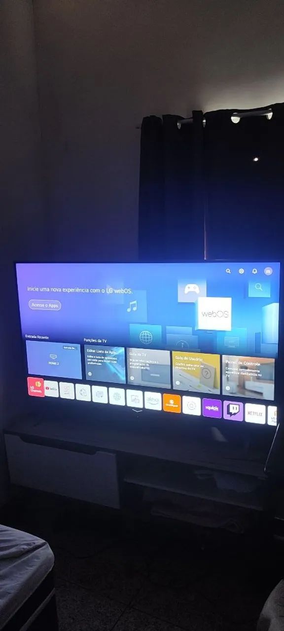 Tv LG smart 60 polegadas praticamente nova  - Foto 4