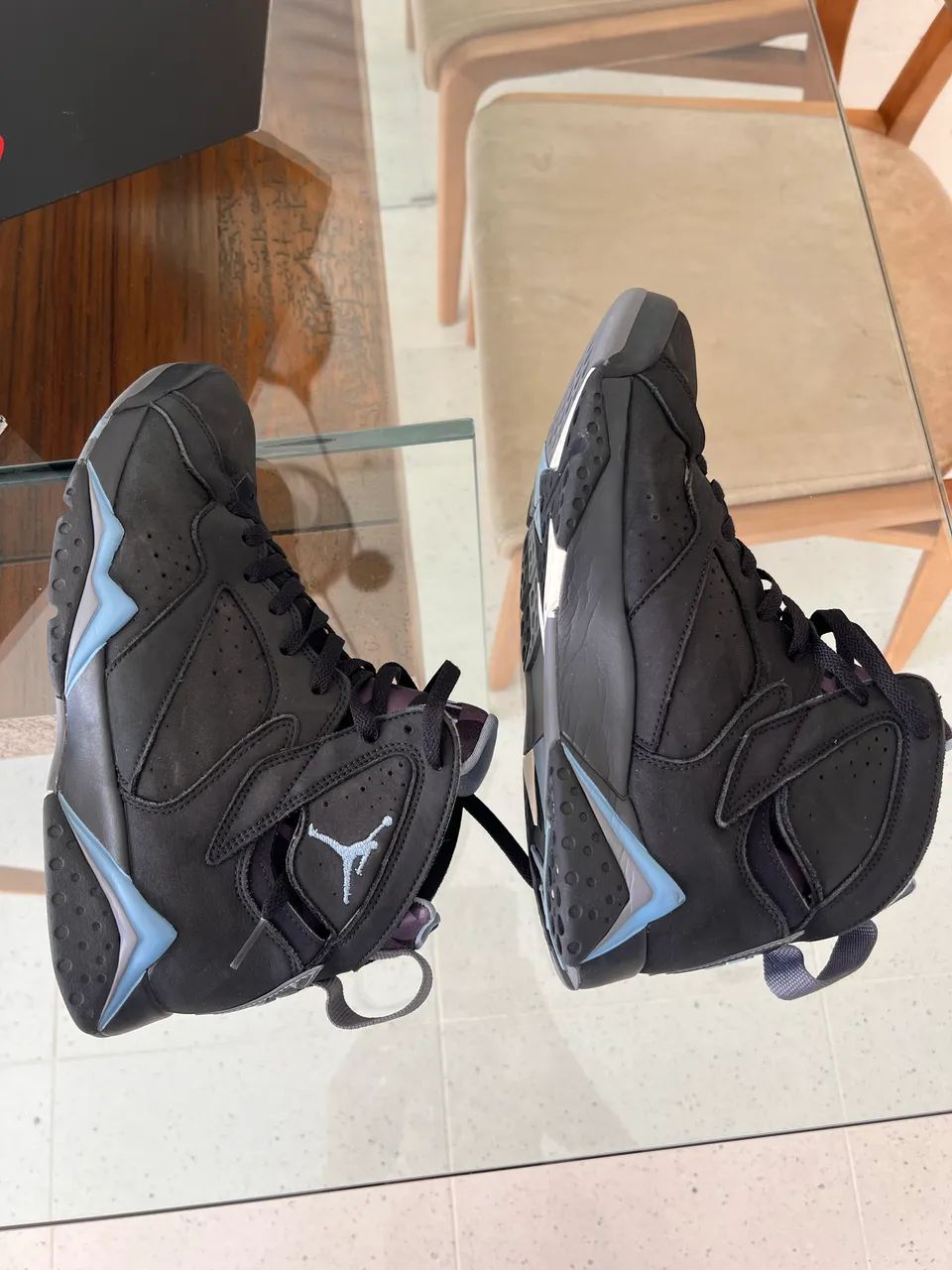 Jordan 7 preto em perfeito estado - Foto 3