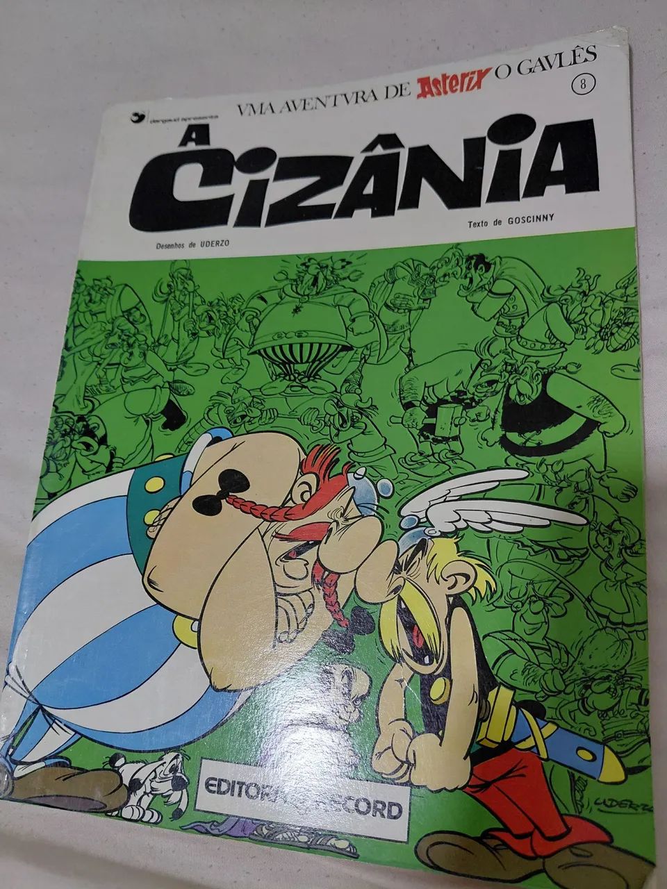 Quadrinho Asterix