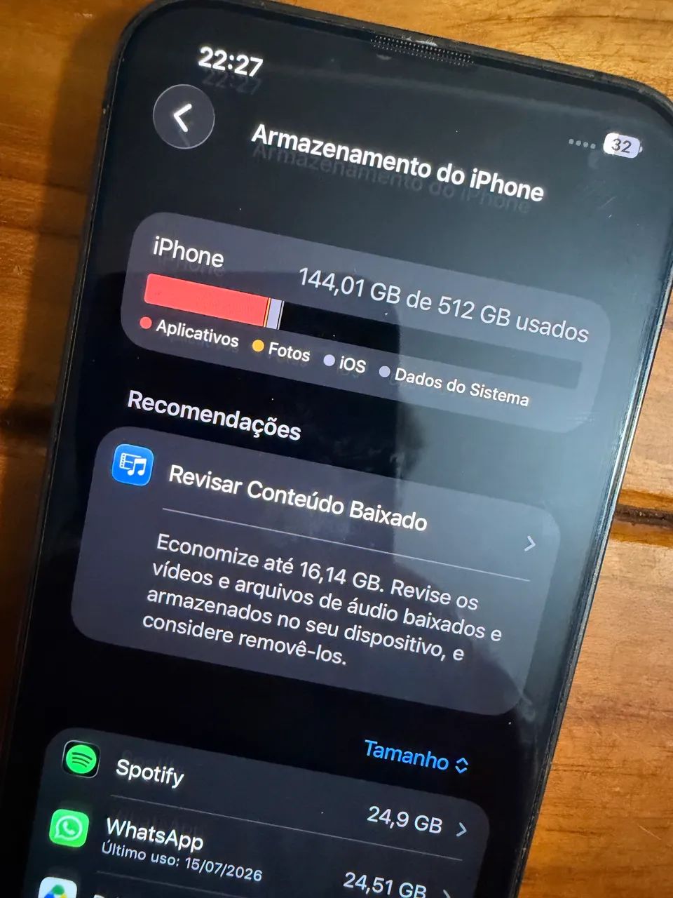 iPhone 13 Pro 512GB Cinza - Foto 2