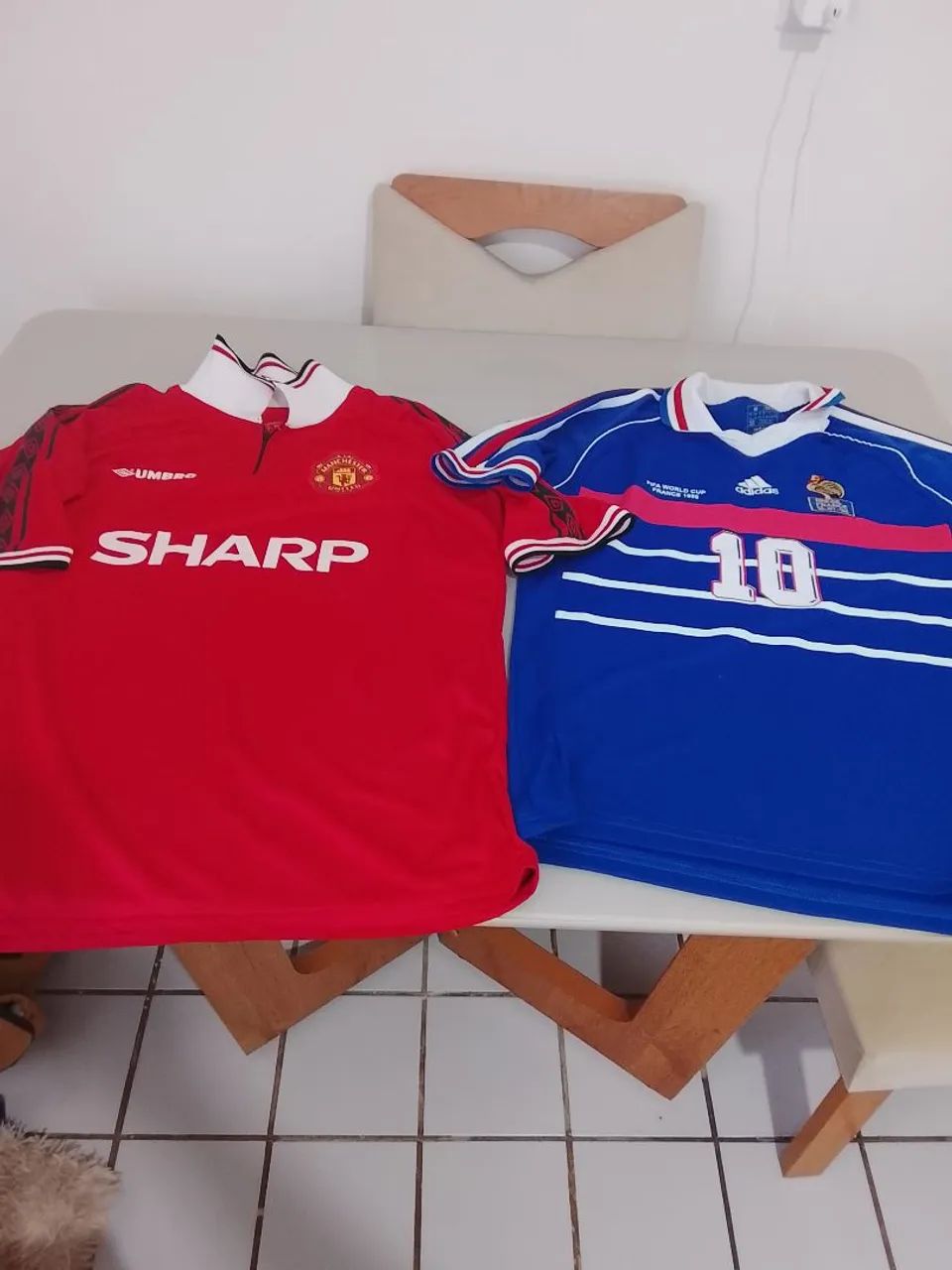 Camisa futebol retrô 